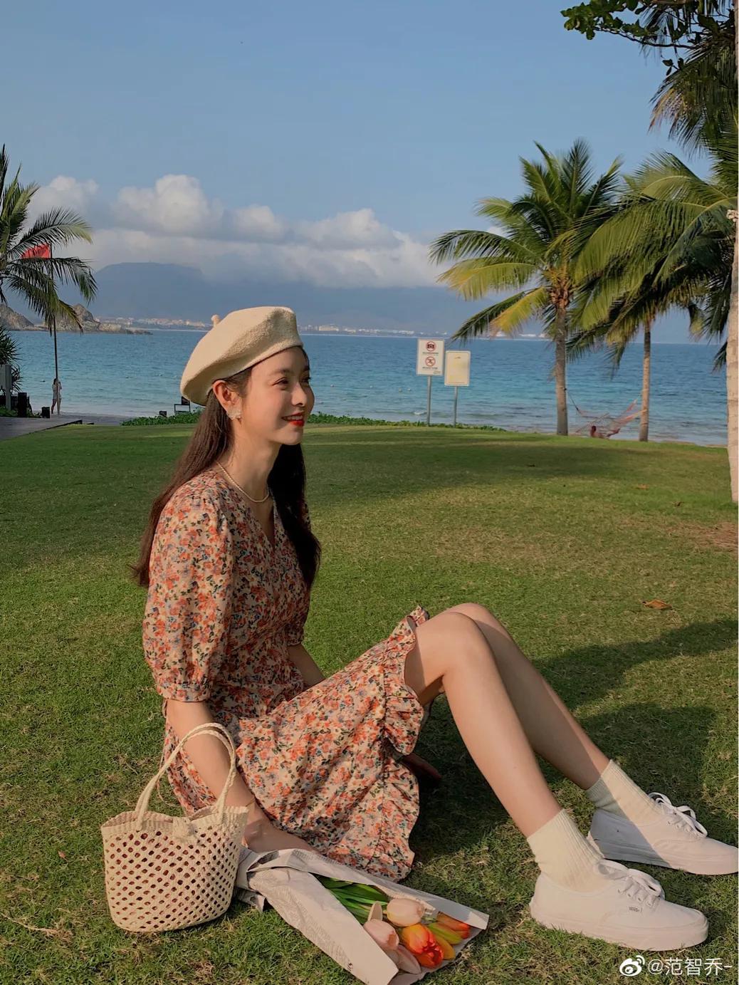 范智乔女装搭配,范智乔套装女裙