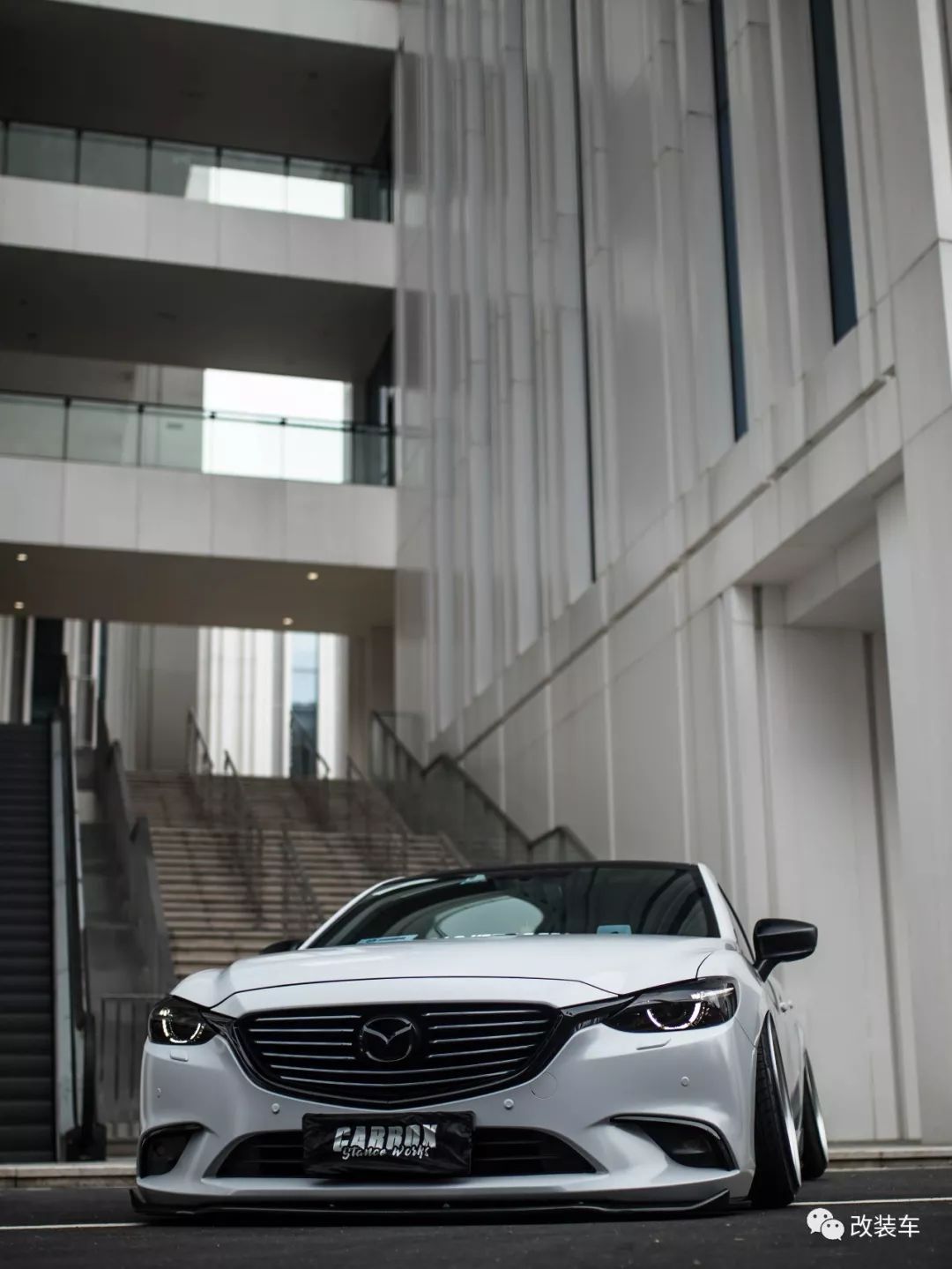 把马自达改装成玛莎拉蒂,马自达阿特兹改装外观全过程