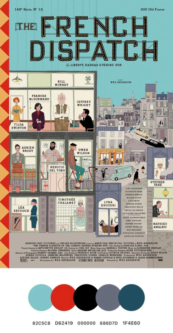 分享一些构图精致的电影海报,100张电影海报手绘