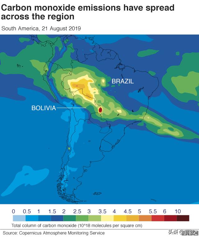 地球有多疼,亚马逊雨林燃烧视频