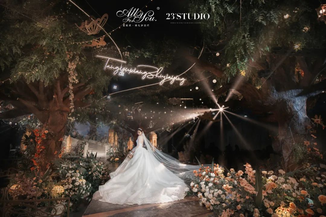 森系婚礼做一场仲夏夜之梦,森系婚礼仿佛走进童话里