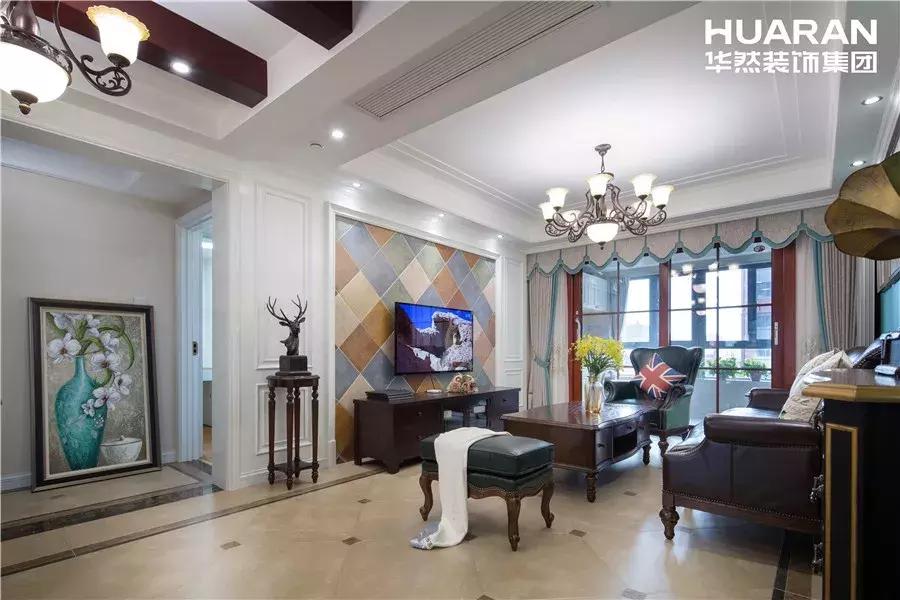 深圳美式装修风格实景案例,合肥宝利丰广场美式风格