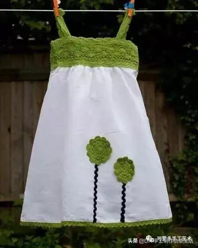 布艺手工制作蓬蓬裙,钩织裙子视频
