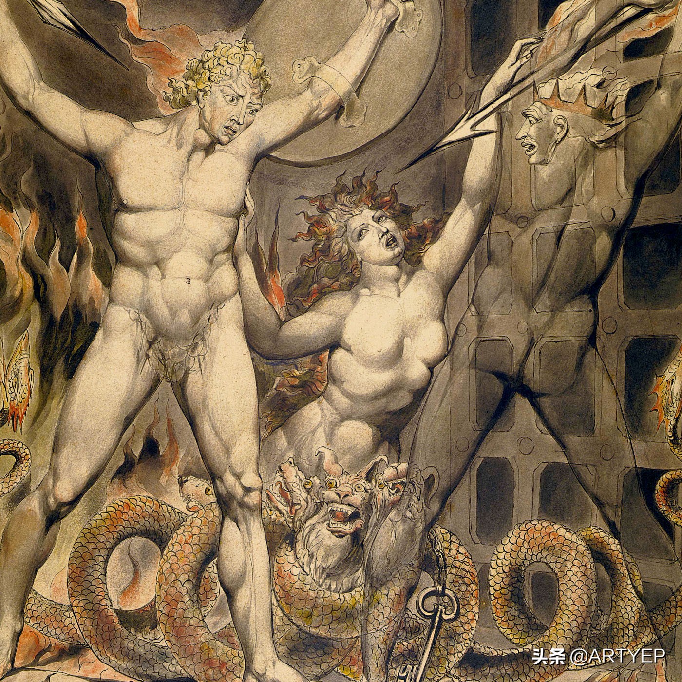 探索远见卓识的浪漫艺术家：威廉·布雷克