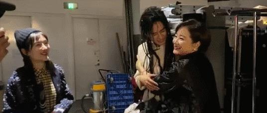 林青霞去张杰演唱会,谢娜林青霞朱茵一起的节目