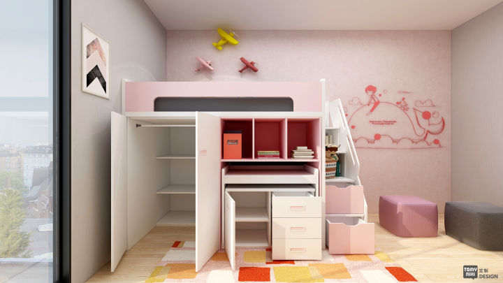 儿童房选择上下床,谁说上下床只适合二胎使用