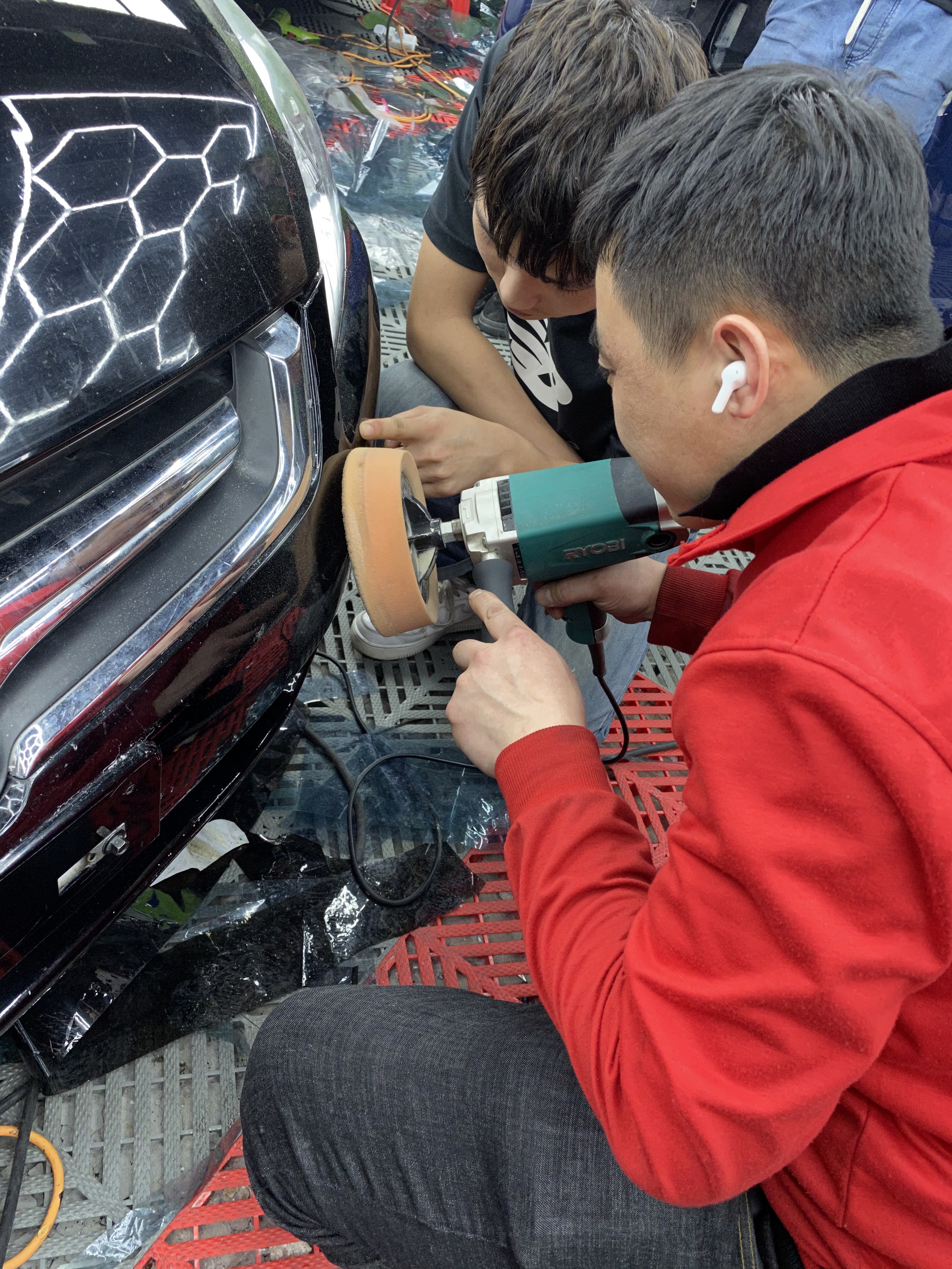 美容抛光的正确步骤,汽车美容抛光手法教程