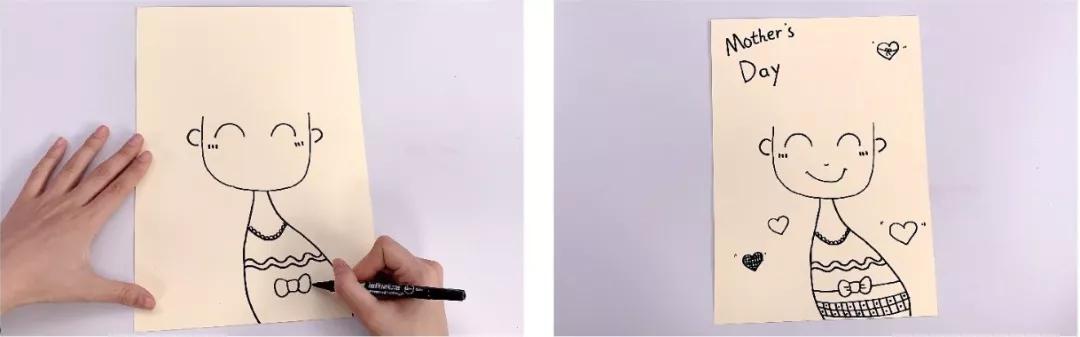 母亲节手工礼物爱心立体贺卡,母亲节送妈妈的手工折纸礼物贺卡