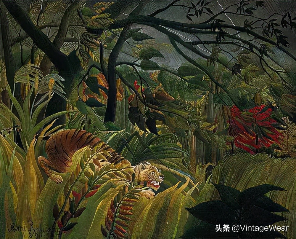 亨利卢梭热带雨林,亨利卢梭的森林