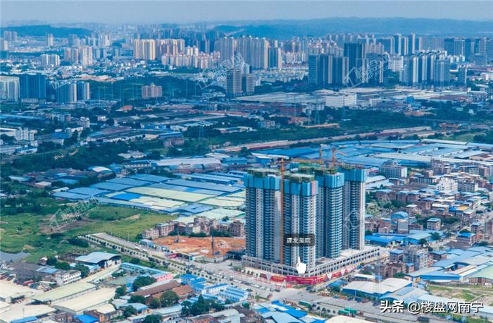 沙井新盘航拍,深圳宝安沙井新建医院最新航拍