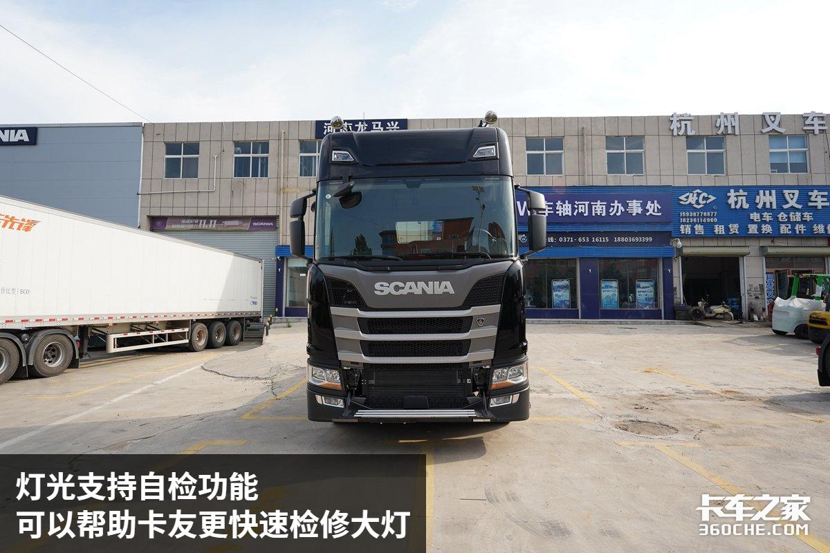 公路之王斯堪尼亚国产,斯堪尼亚r500牵引车