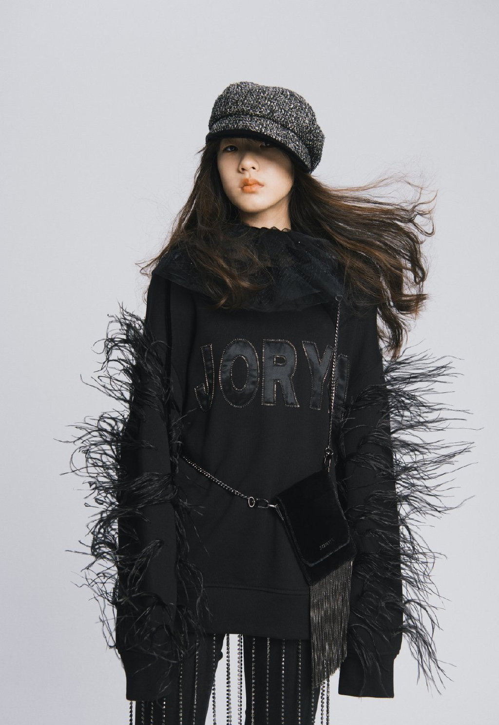 小s女儿时尚照,小s女儿最新代言广告图