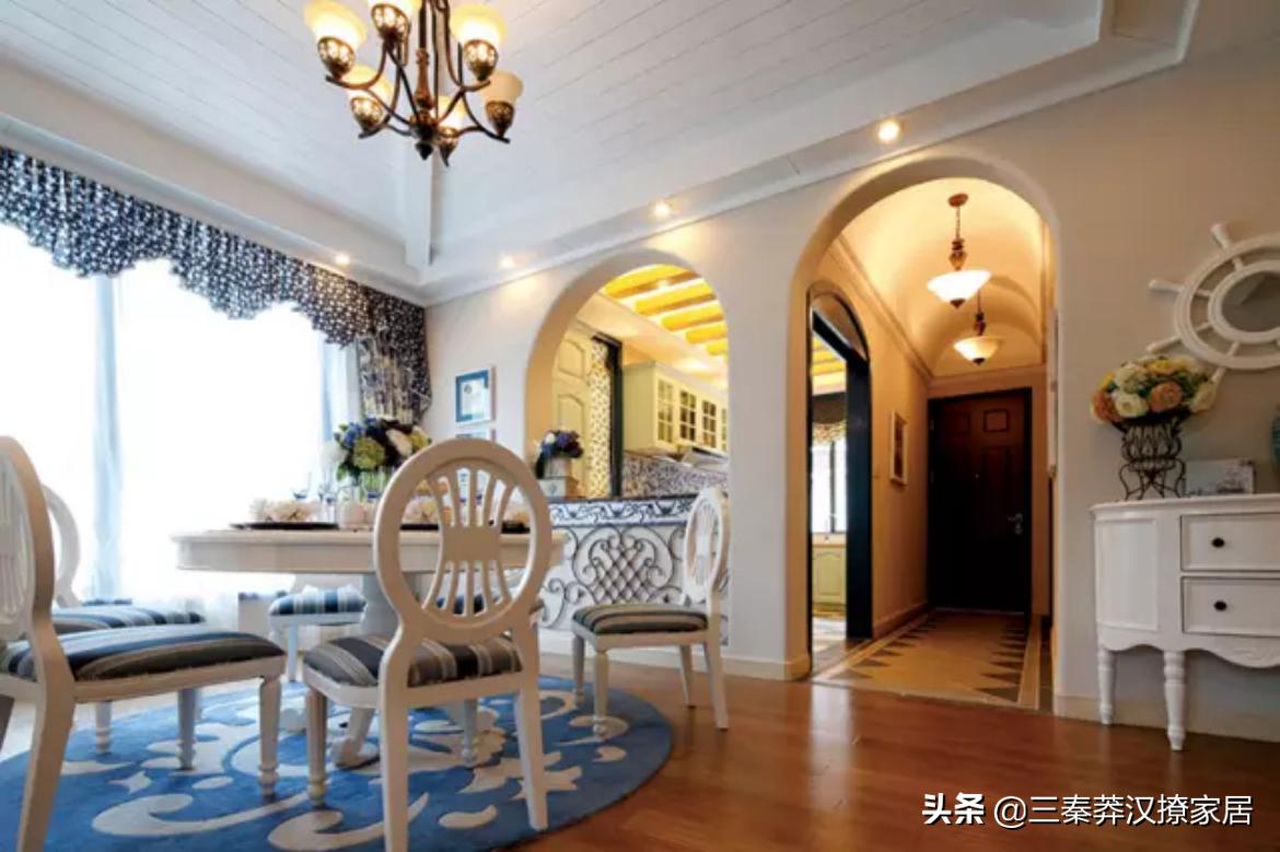 地中海家居风：来自大洋彼岸的浪漫！把碧海蓝天“装”到家