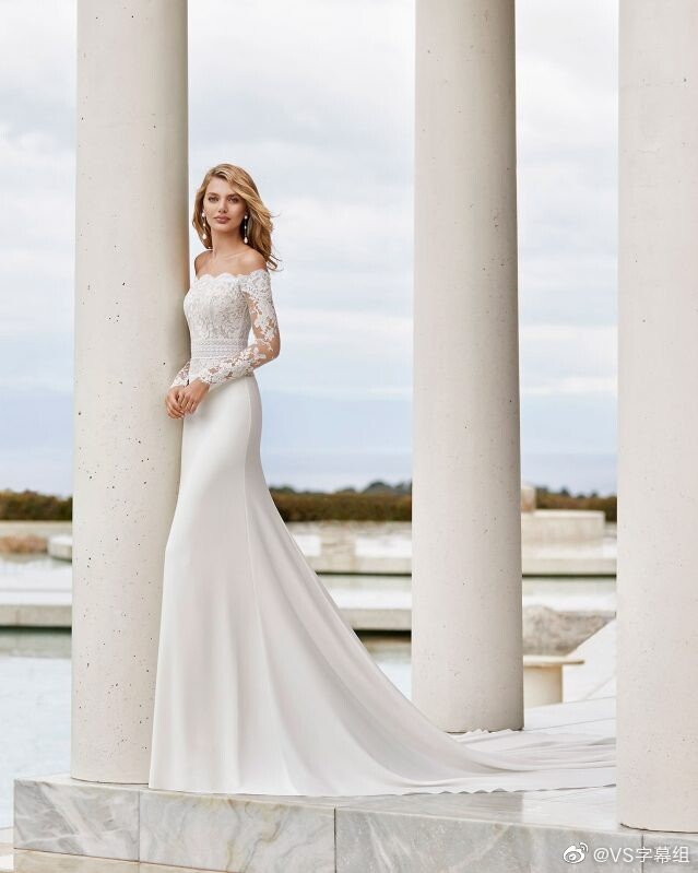 荷兰模特#BregjeHeinen#为婚纱品牌拍摄2020目录