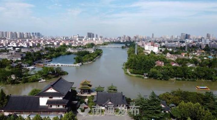 南通十大打卡景点,南通滨江步道路线图