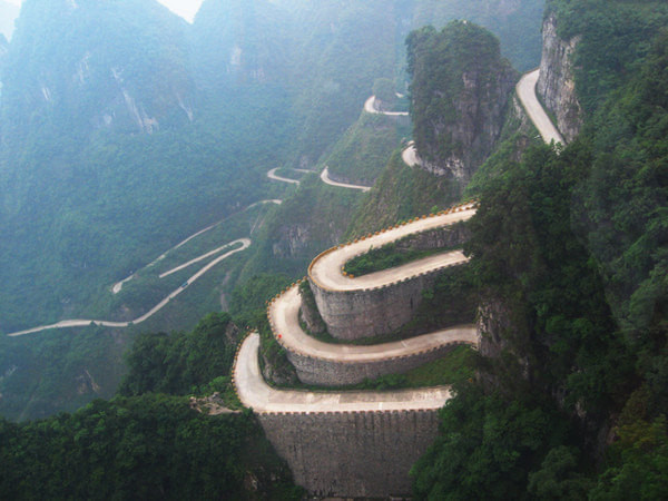 张家界天门山大自然鬼斧神工,到张家界天门山自由行攻略图片