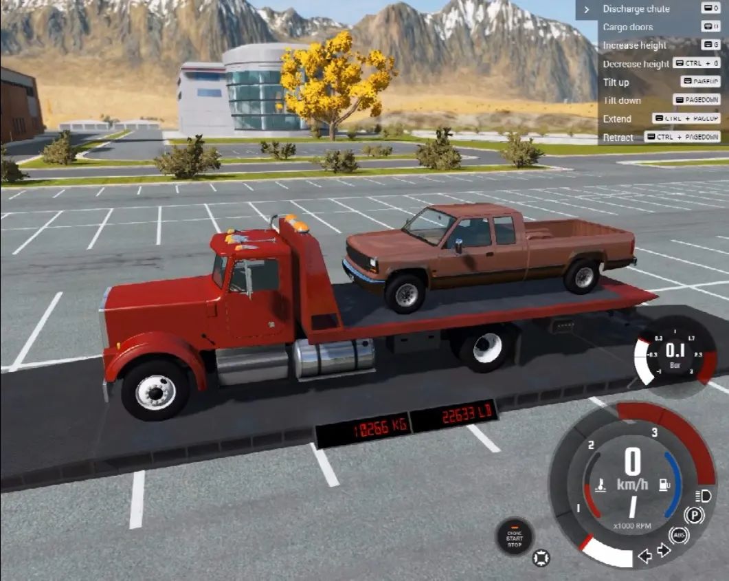 车祸模拟器高端操作,beamngdrive撞车模组