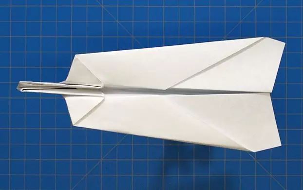 折纸飞机带机舱,适合在家玩的折纸飞机