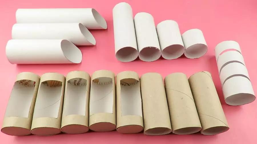 废旧纸板制作收纳盒教程,纸板自制墙壁收纳盒