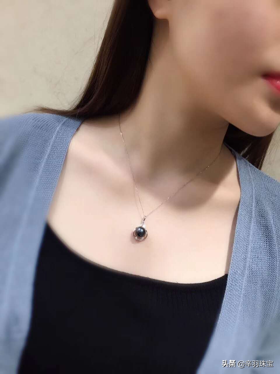 大溪地黑珍珠全株怎么选购,戴珍珠好看属于什么风格