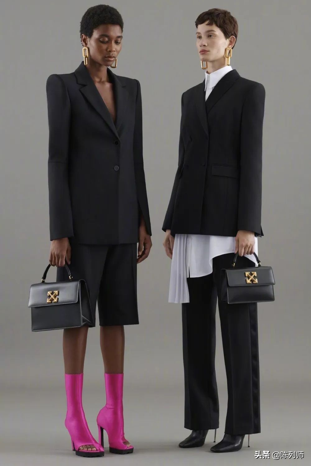 offwhite风格,白色品牌陈列搭配