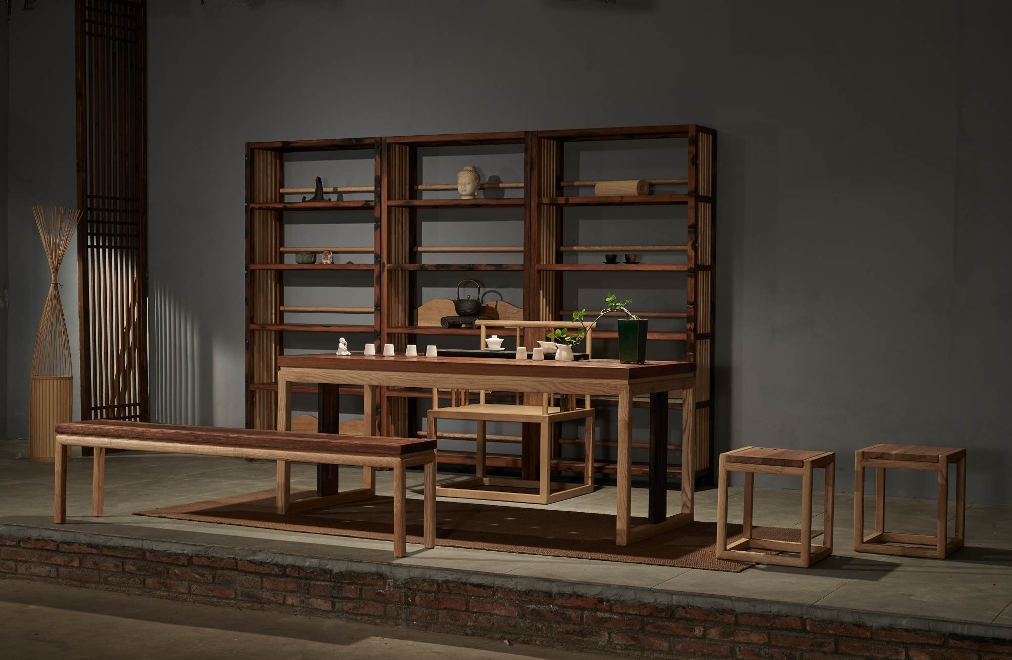 自家有意思的茶室,中年人最简单的茶室