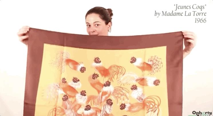 爱马仕丝巾绑法视频,爱马仕丝巾怎么绑好看