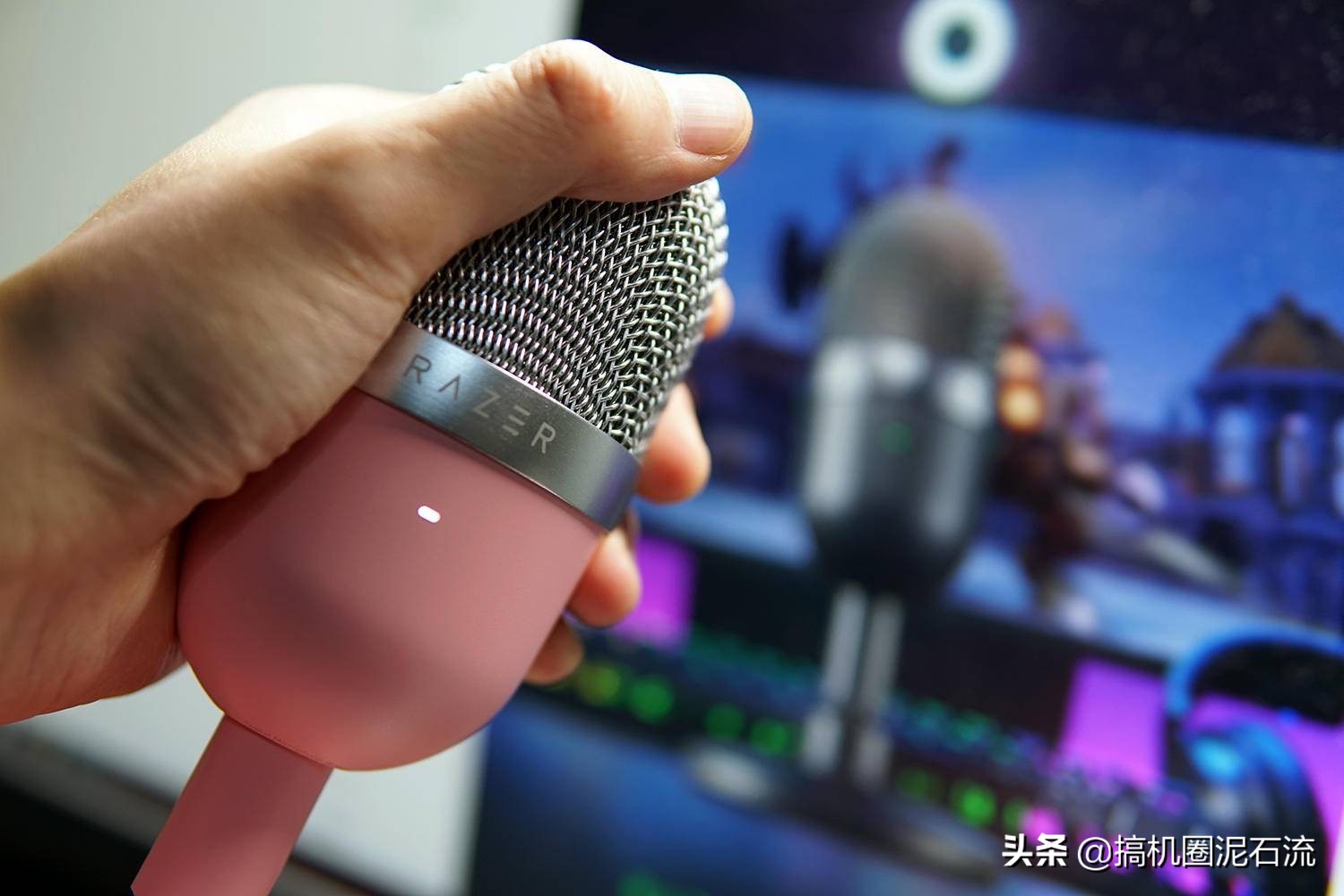 雷蛇魔音海妖v2麦克风唱歌测试,雷蛇魔音海妖测试