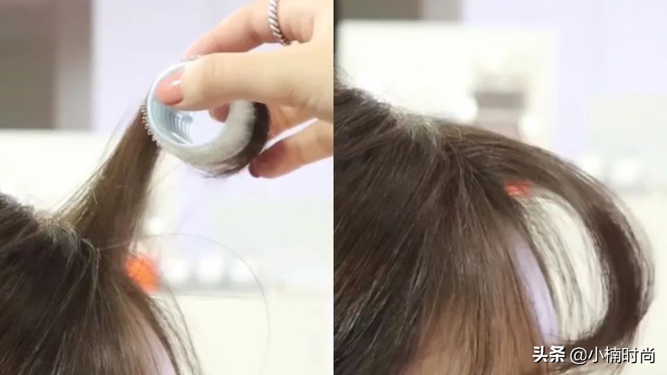 空气刘海该怎么秒变八字刘海,韩式氧气刘海