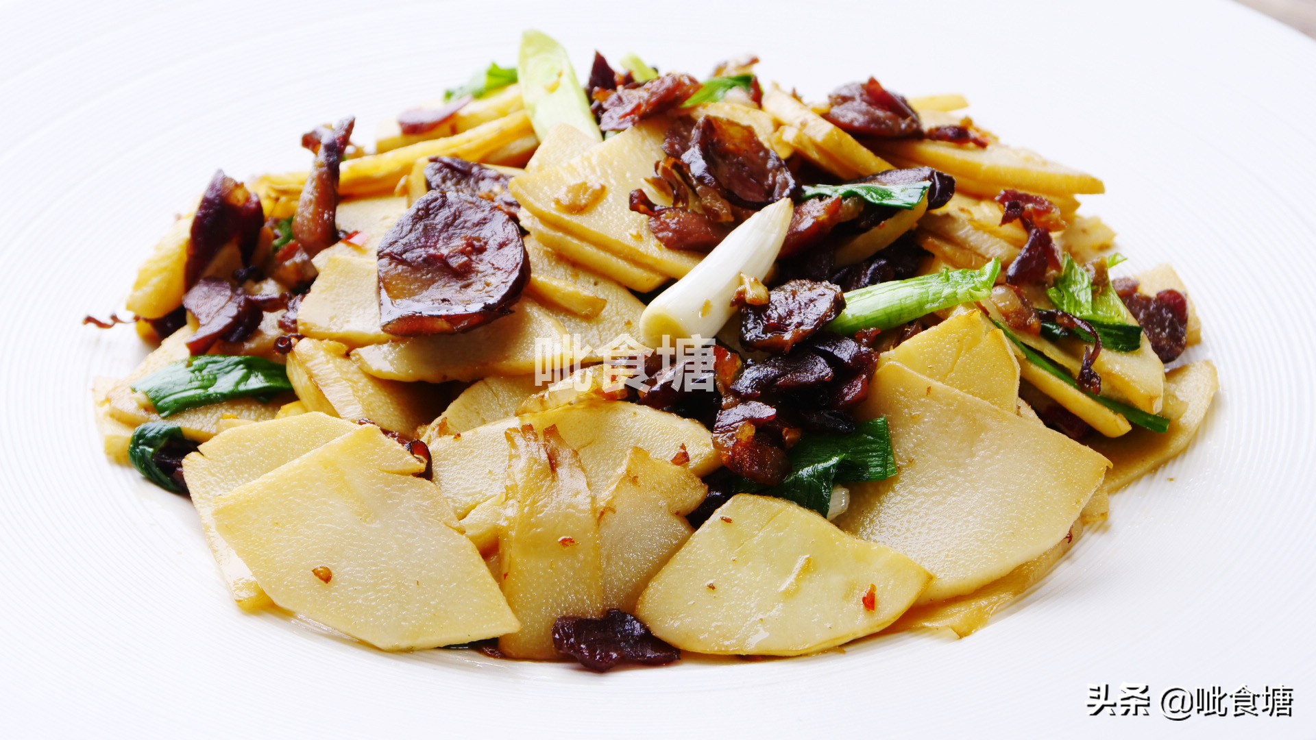 竹笋怎么做不涩嘴好吃,竹笋清脆爽口