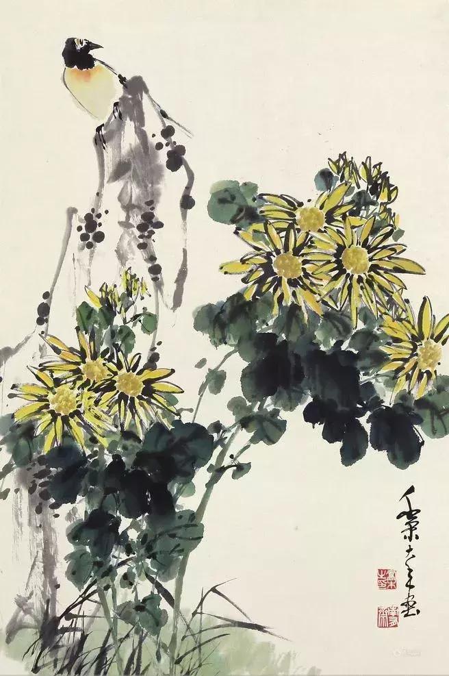 他画的山水画栩栩如生,他以精湛而漂亮的画作惊艳了世人