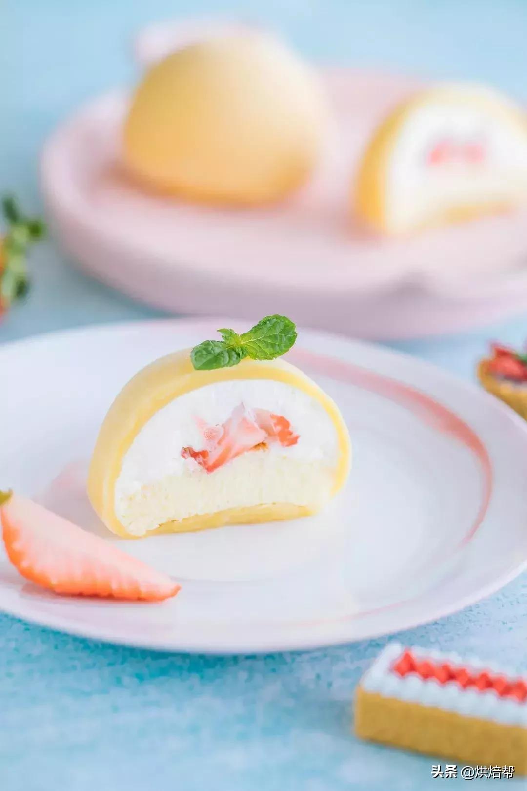 最简单的雪媚娘甜品,雪媚娘简单低成本甜品