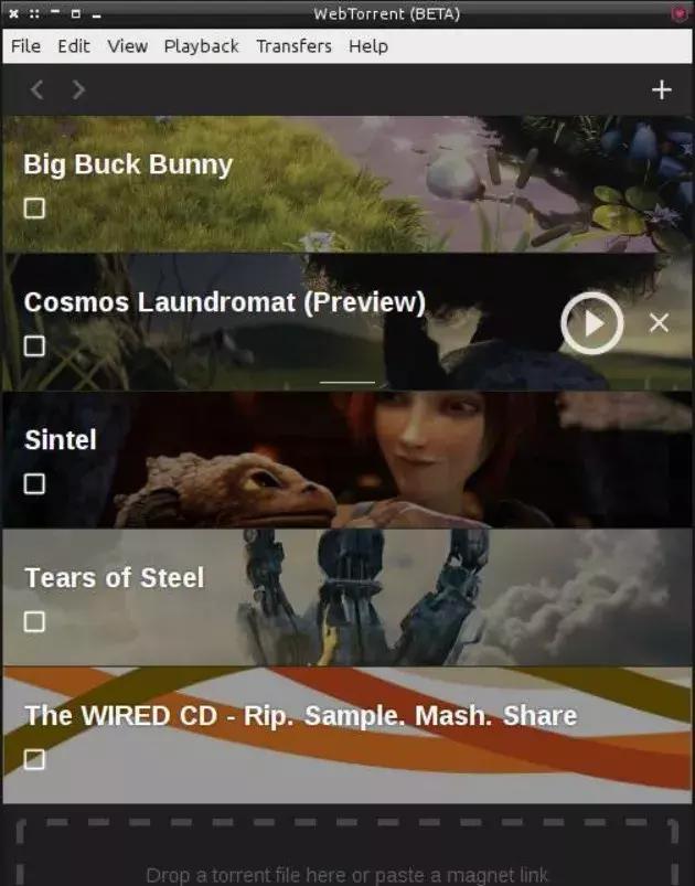 边下边播的BT*载下**器你以为只有迅雷?WebTorrent了解下