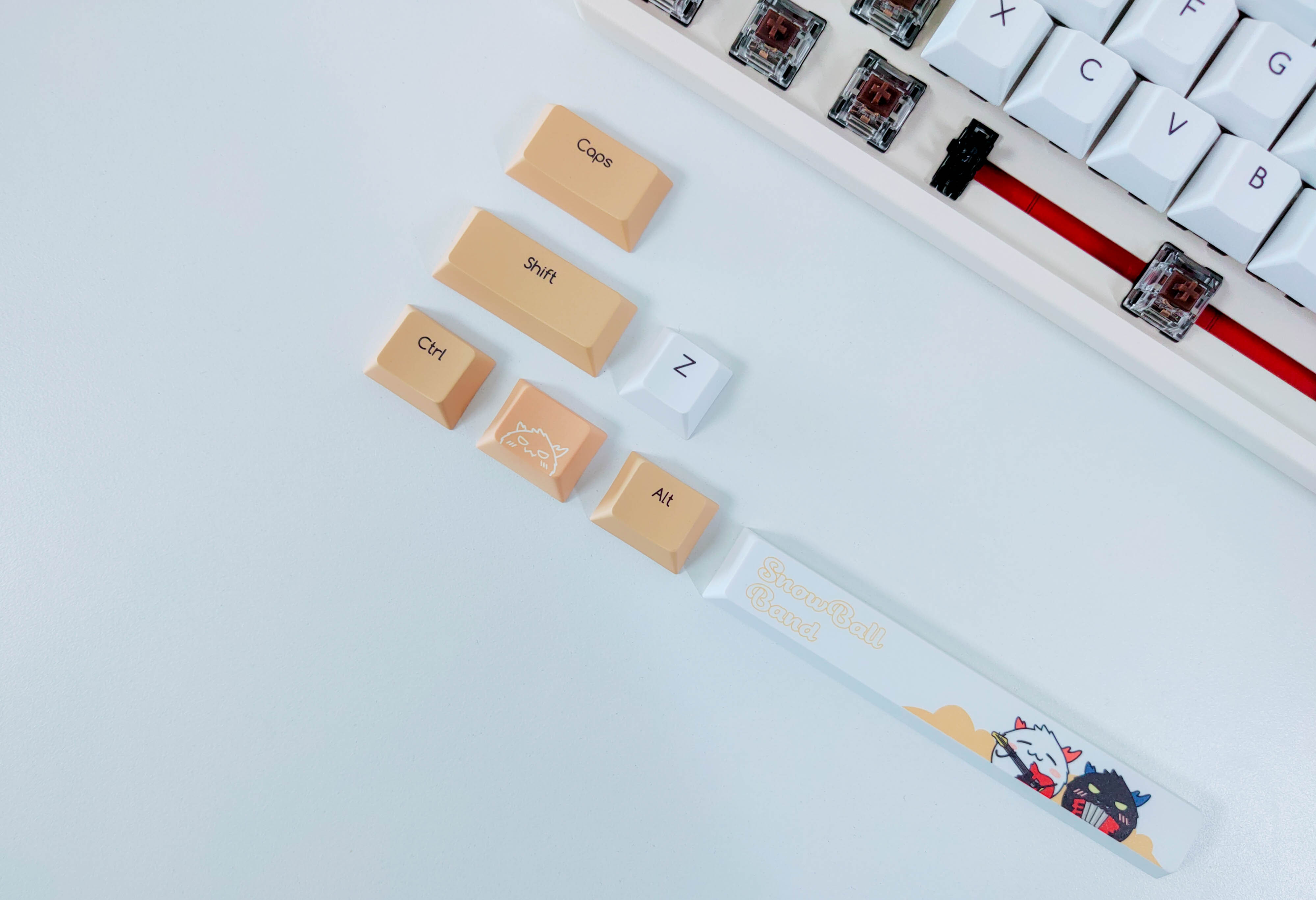 阴阳师八岐大蛇机械键盘,阴阳师八岐大蛇联名机械键盘