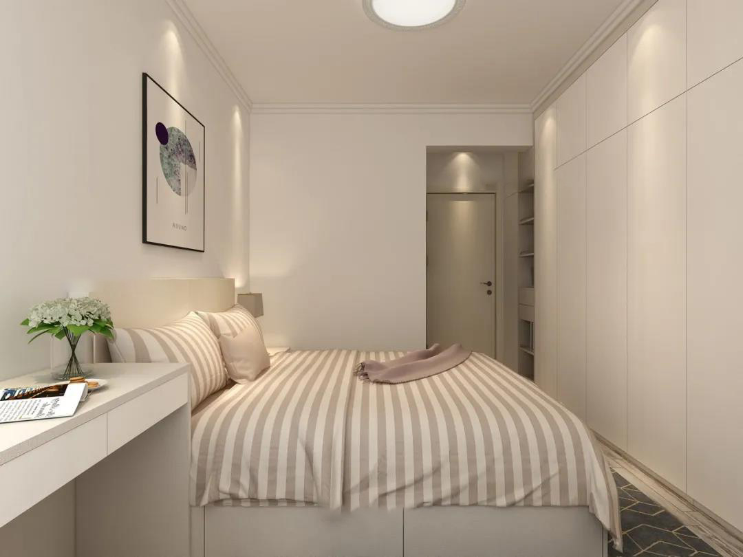 次卧的空间太小?不妨试试这样装