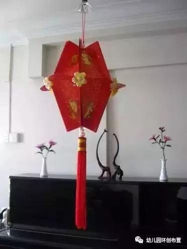 手工做灯笼六年级庆祝元旦灯笼,幼儿园元旦手工小灯笼制作方法