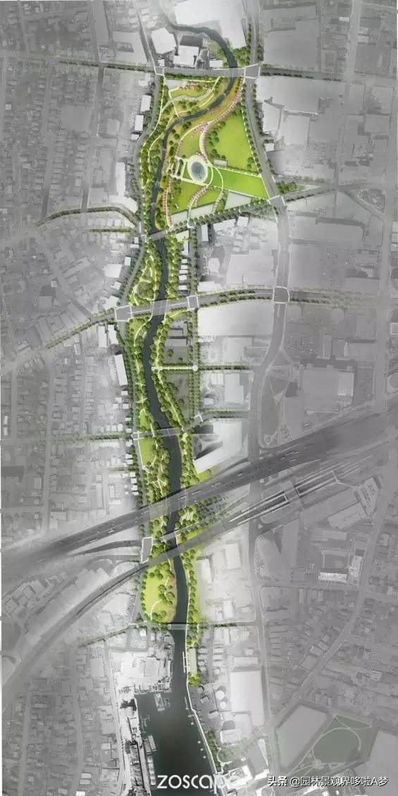 100张水景设计图,景观设计元素整理图