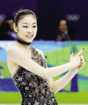 韩国金妍儿花滑特别唯美,花滑金妍儿阿里郎表演