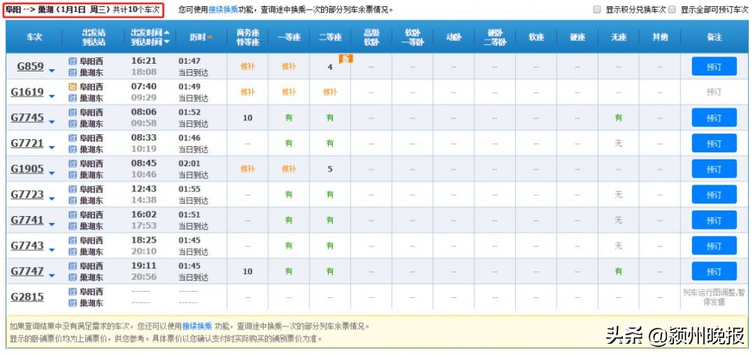 阜阳长途高铁最新信息,阜阳高铁最新消息时刻表