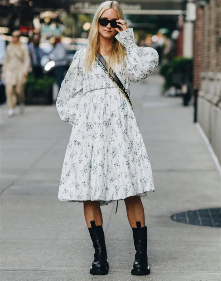 矮个子穿娃娃裙,穿娃娃裙适合扎的发型