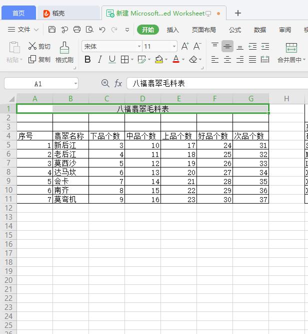 怎么制作表格表头excel新手,办公软件excel基础学习表头制作