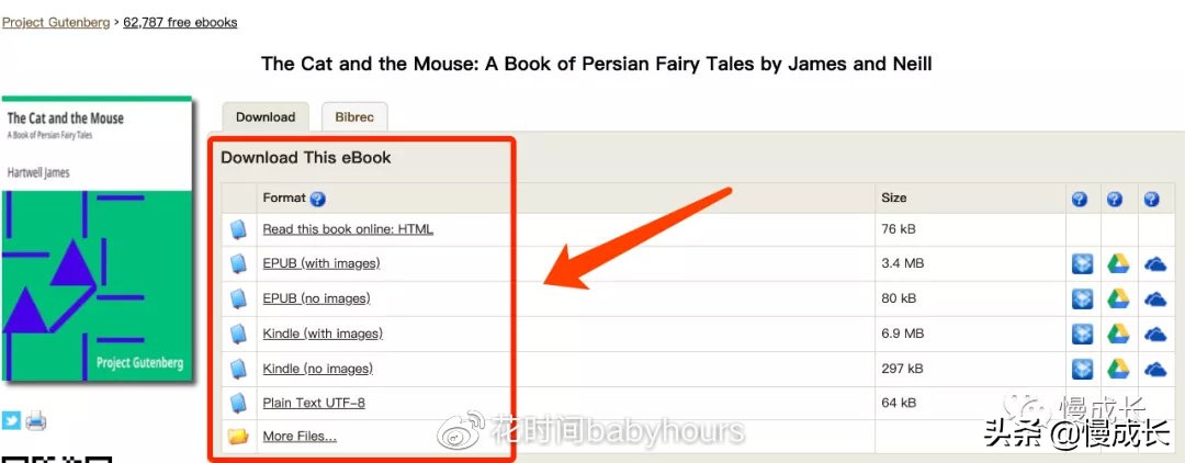花时间阅读课外书,免费看英文童书的网站