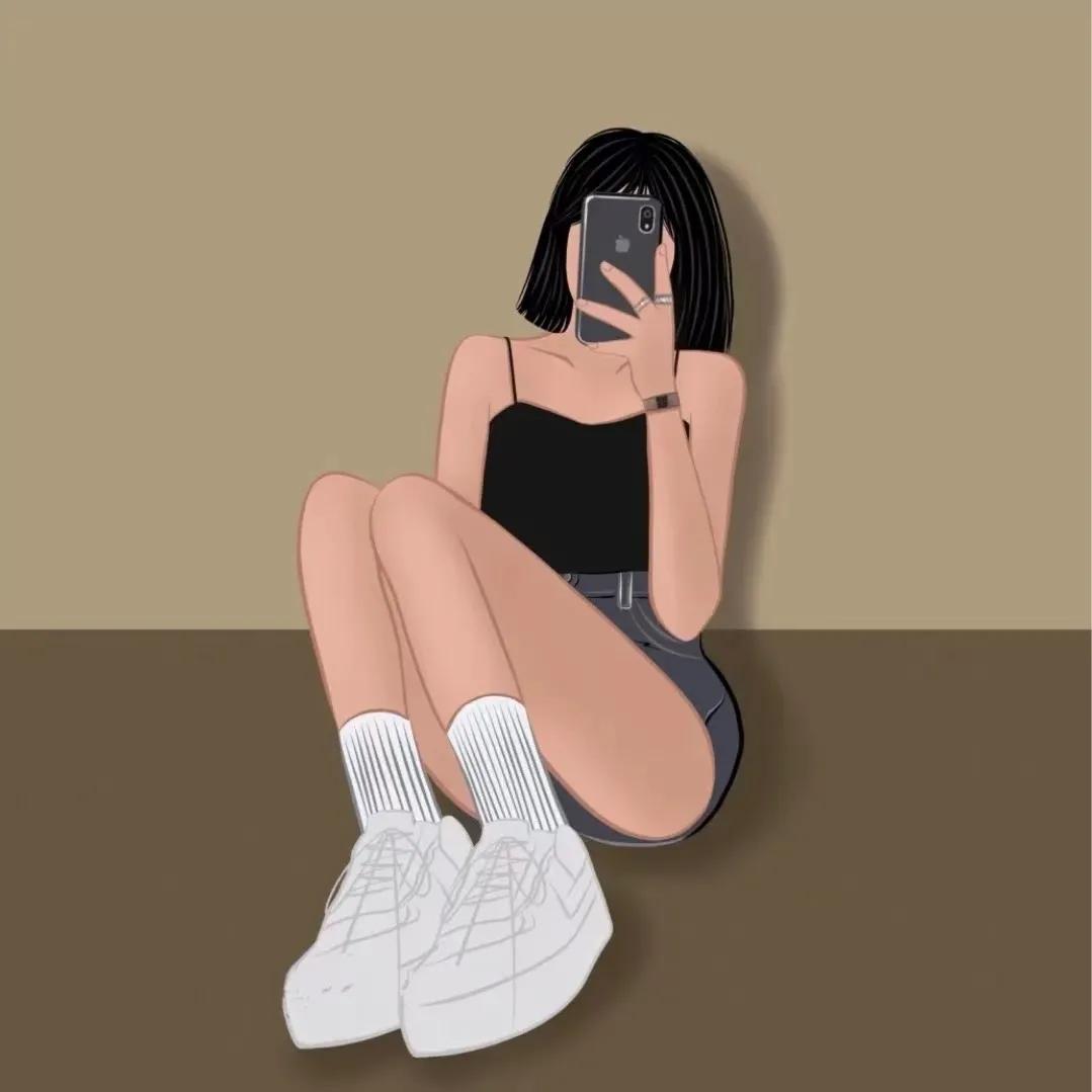 闺蜜头像萌娃卡通可爱小清新,可爱女孩头像萌娃闺蜜森系