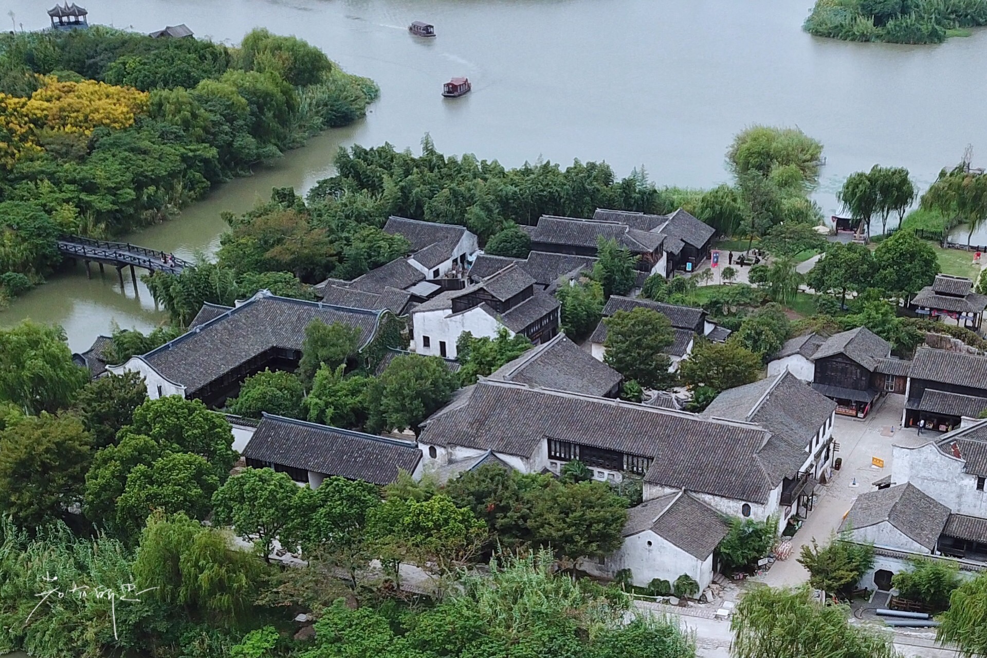 游走在沙家浜湿地公园,沙家浜风景区湿地渔乐园