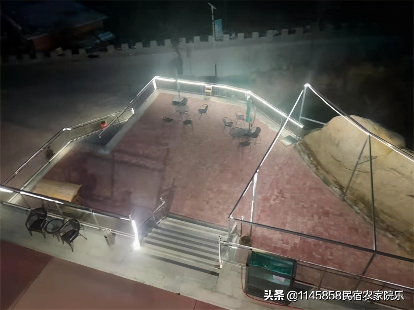 蓟县盘山青岚山庄农家院,享受蓟县农家院的风景