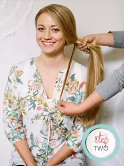 今年流行的侧编发,减龄全编发型