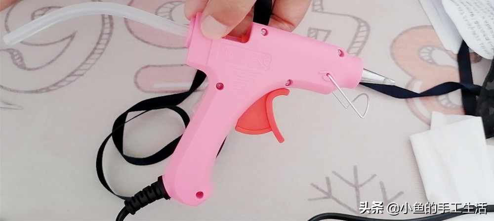 发夹包边制作方法,怎样给小发夹包边