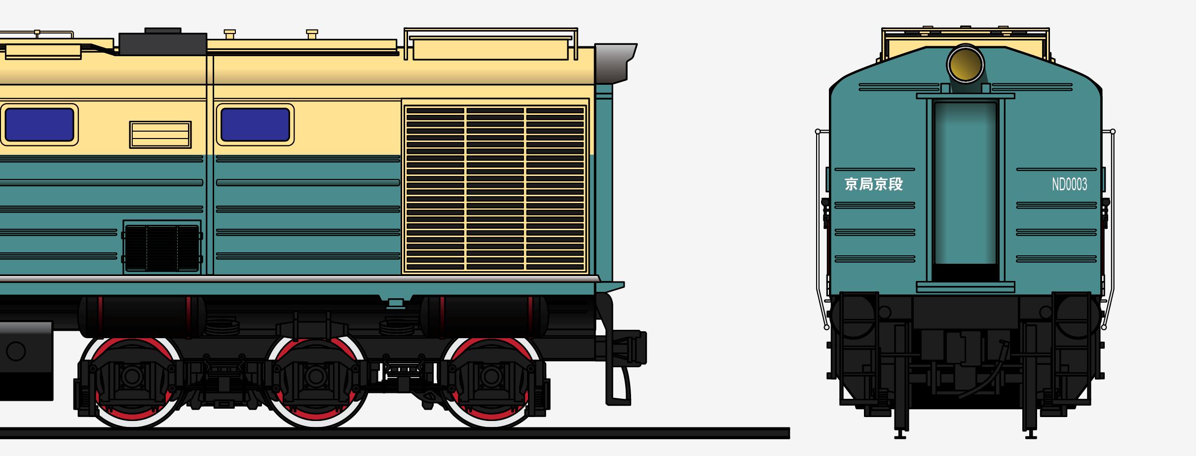 哭脸东风型内燃机车,东风内燃机车从哪一年诞生的