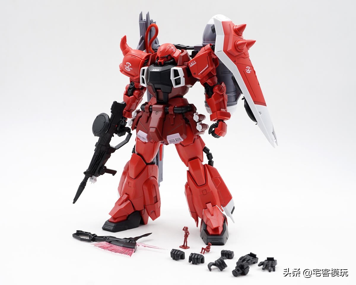 扎古勇士mg测评,mg露娜扎古限定