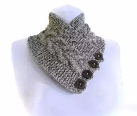 各种漂亮的花样围巾,分享几款漂亮的围巾